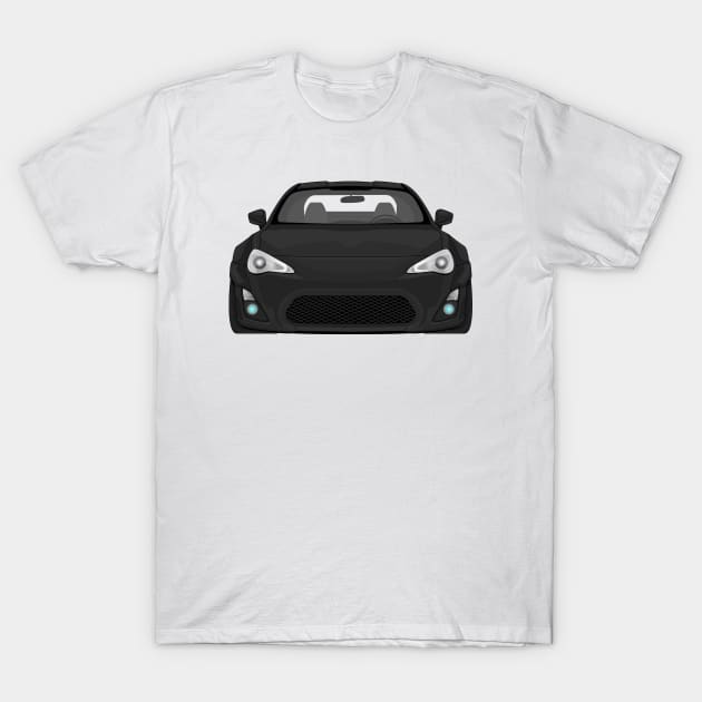 GT86 BLACK T-Shirt by VENZ0LIC